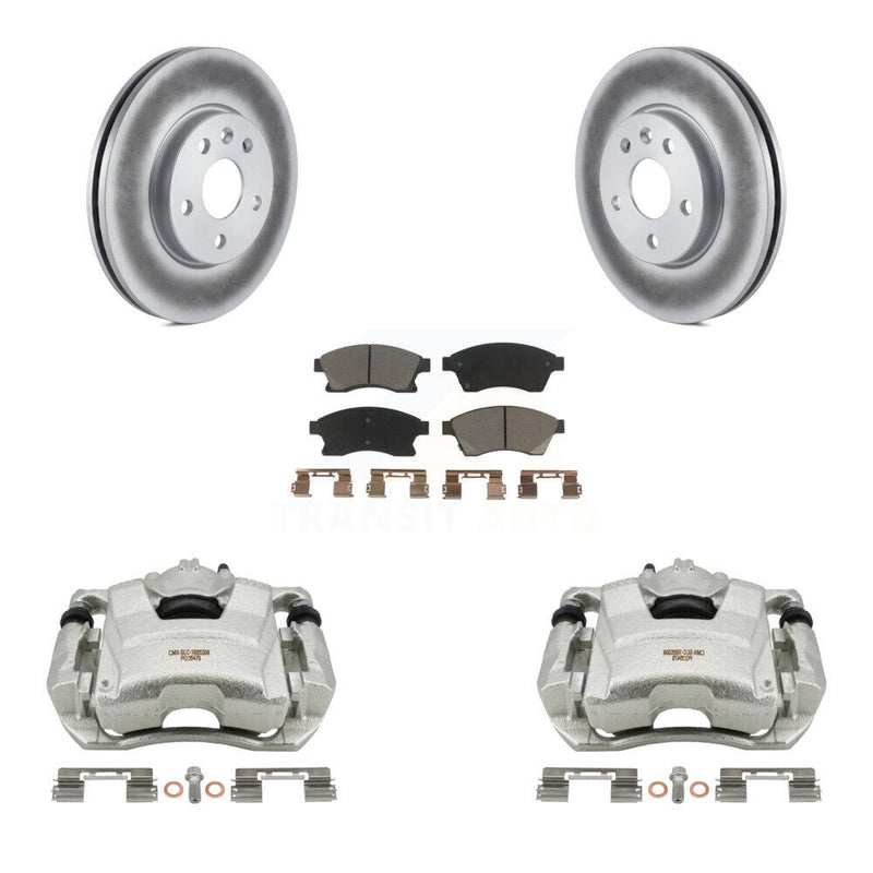 Transit Auto KCG-100663C Disc Brake Kit for 2011-2017 Chevrolet Cruze Limited, Chevrolet Sonic, Chevrolet Cruze - Front product image