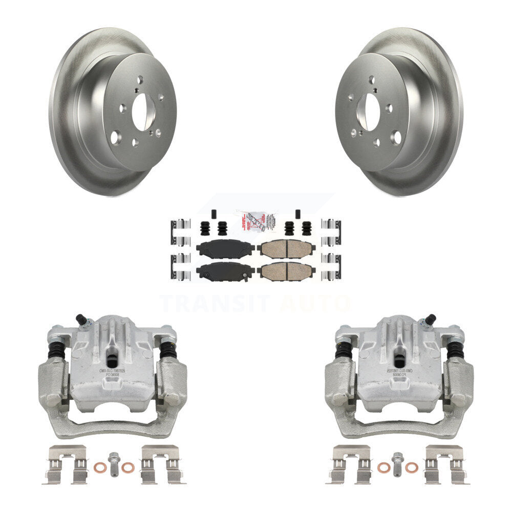 Transit Auto KCG-100663N Disc Brake Kit for 2013-2022 Subaru Crosstrek, Subaru Impreza, Subaru Forester & more - Rear product image