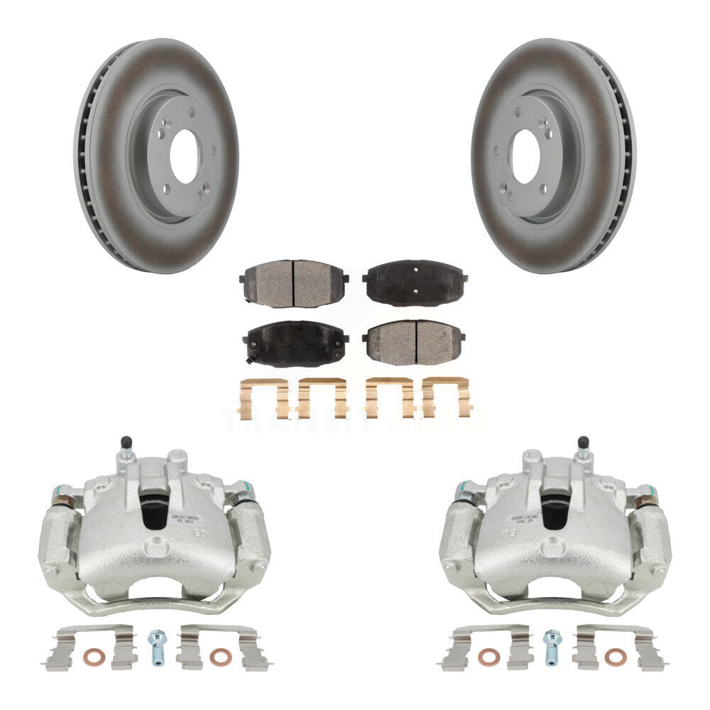 Transit Auto KCG-100663P Disc Brake Kit for 2012-2013 Kia Forte5 - Front product image