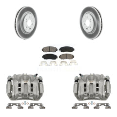 Transit Auto KCG-100663S Disc Brake Kit for 2007-2012 Honda Crosstour, Honda Accord Crosstour, Acura RDX & more - Front product image