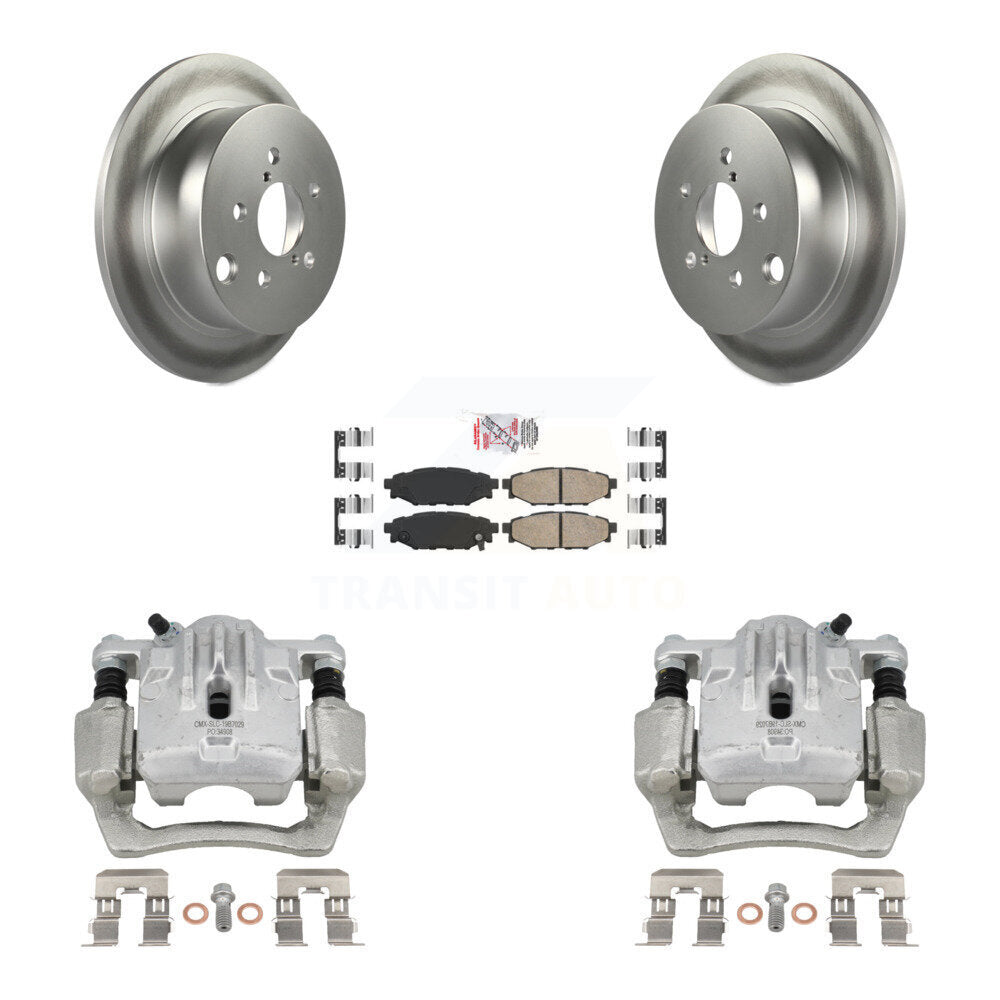 Transit Auto KCG-100664N Disc Brake Kit for 2013-2022 Subaru Crosstrek, Subaru Impreza, Subaru Forester & more - Rear product image
