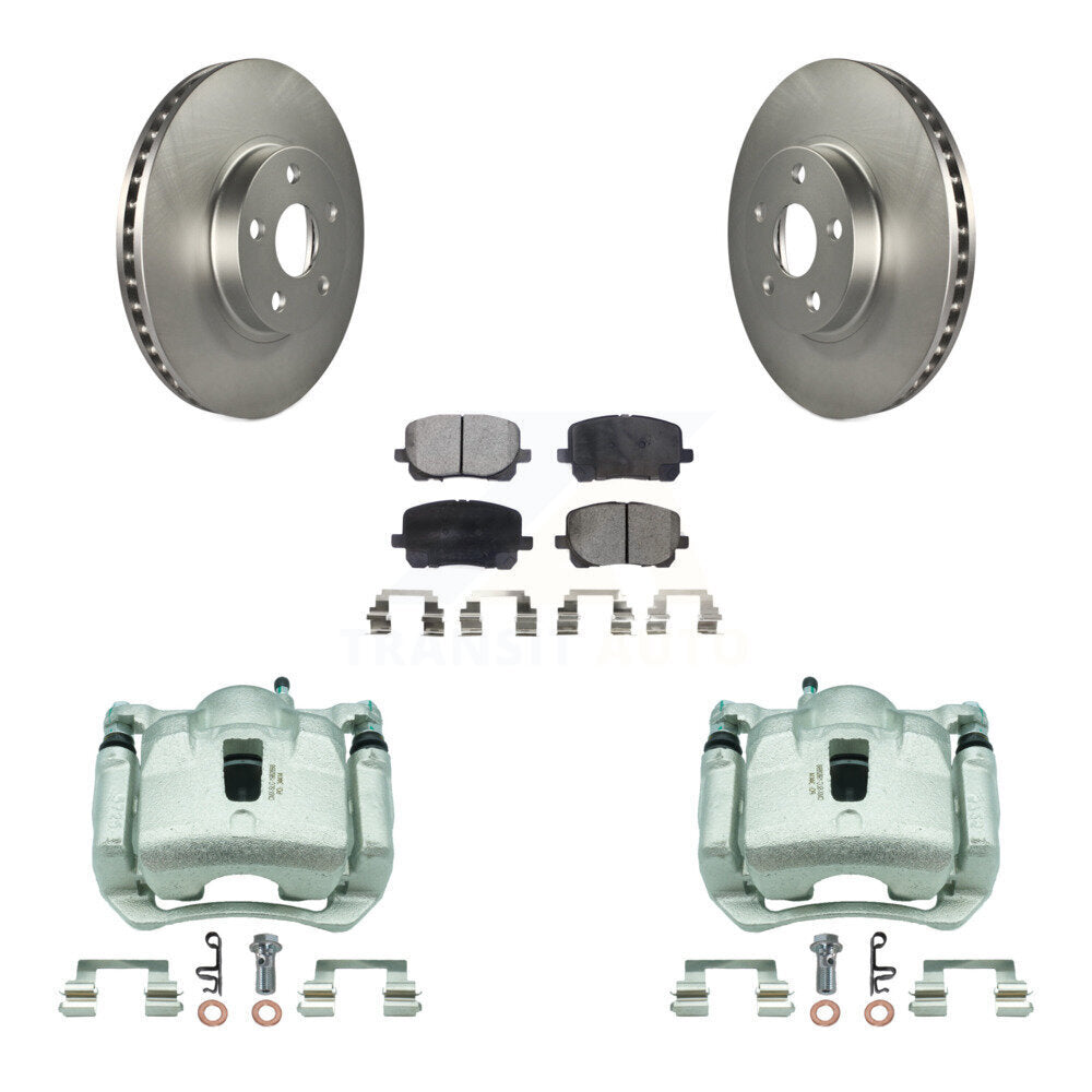 Transit Auto KCG-100665P Disc Brake Kit for 2003-2008 Pontiac Vibe, Toyota Corolla, Toyota Matrix - Front product image