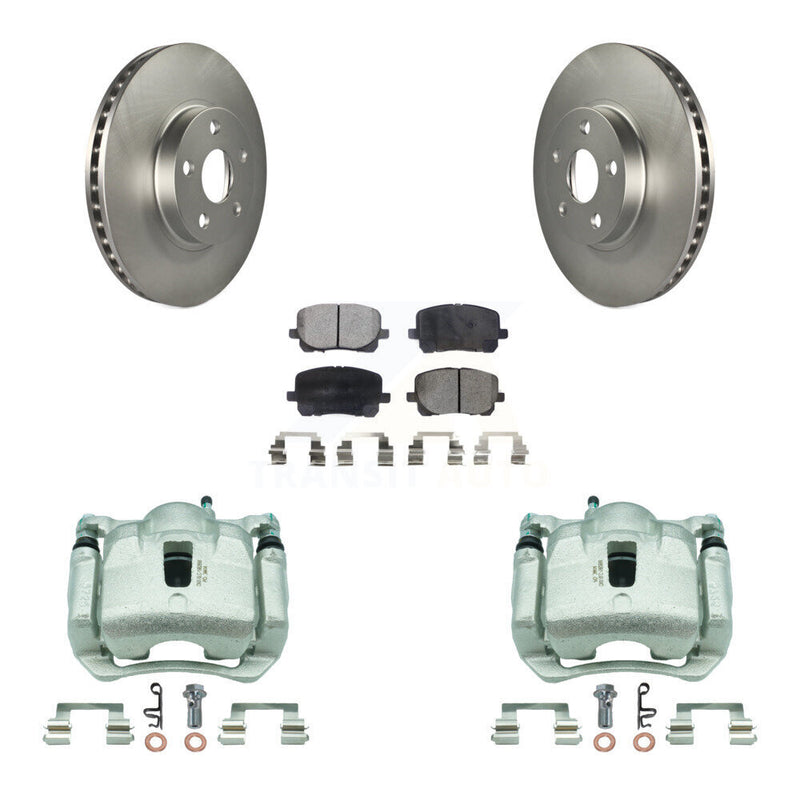 Transit Auto KCG-100665P Disc Brake Kit for 2003-2008 Pontiac Vibe, Toyota Corolla, Toyota Matrix - Front product image