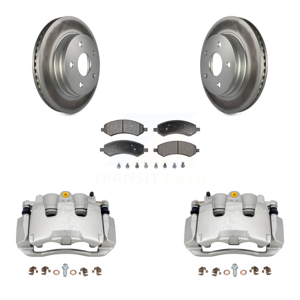 Transit Auto KCG-100666P Disc Brake Kit for 2007-2009 Chrysler Aspen, Dodge Durango - Front product image