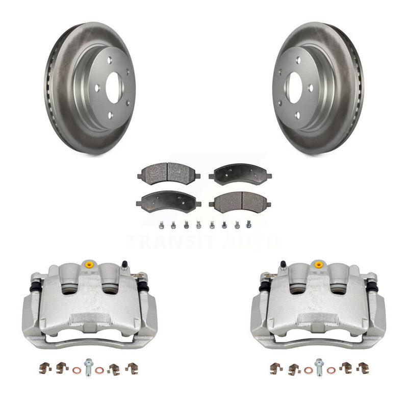 Transit Auto KCG-100666P Disc Brake Kit for 2007-2009 Chrysler Aspen, Dodge Durango - Front product image