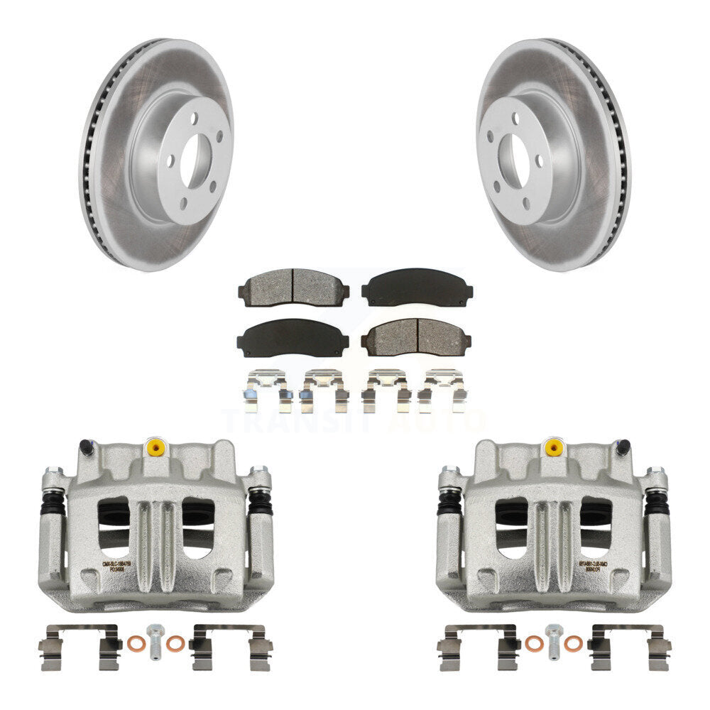 Transit Auto KCG-100666S Disc Brake Kit for 2001-2011 Mazda B4000, Ford Ranger, Ford Explorer Sport & more - Front product image