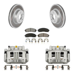 Transit Auto KCG-100666S Disc Brake Kit for 2001-2011 Mazda B4000, Ford Ranger, Ford Explorer Sport & more - Front product image