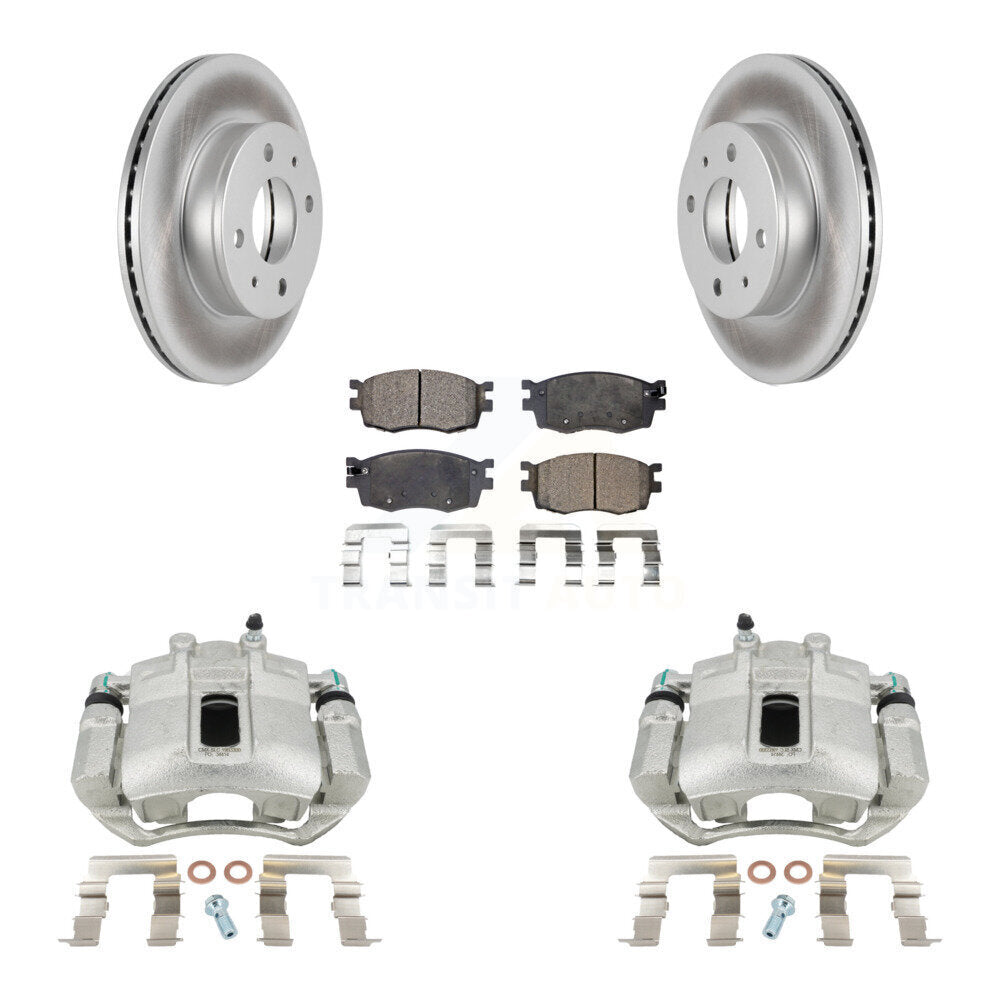 Transit Auto KCG-100666T Disc Brake Kit for 2006 Hyundai Accent - Front product image