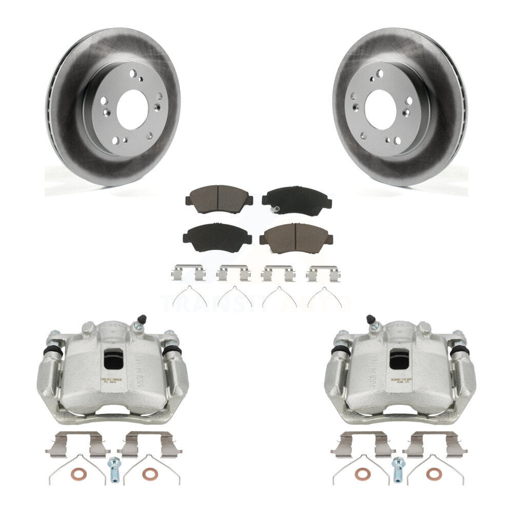Transit Auto KCG-100667C Disc Brake Kit for 2012-2015 Acura ILX, Honda Civic - Front product image