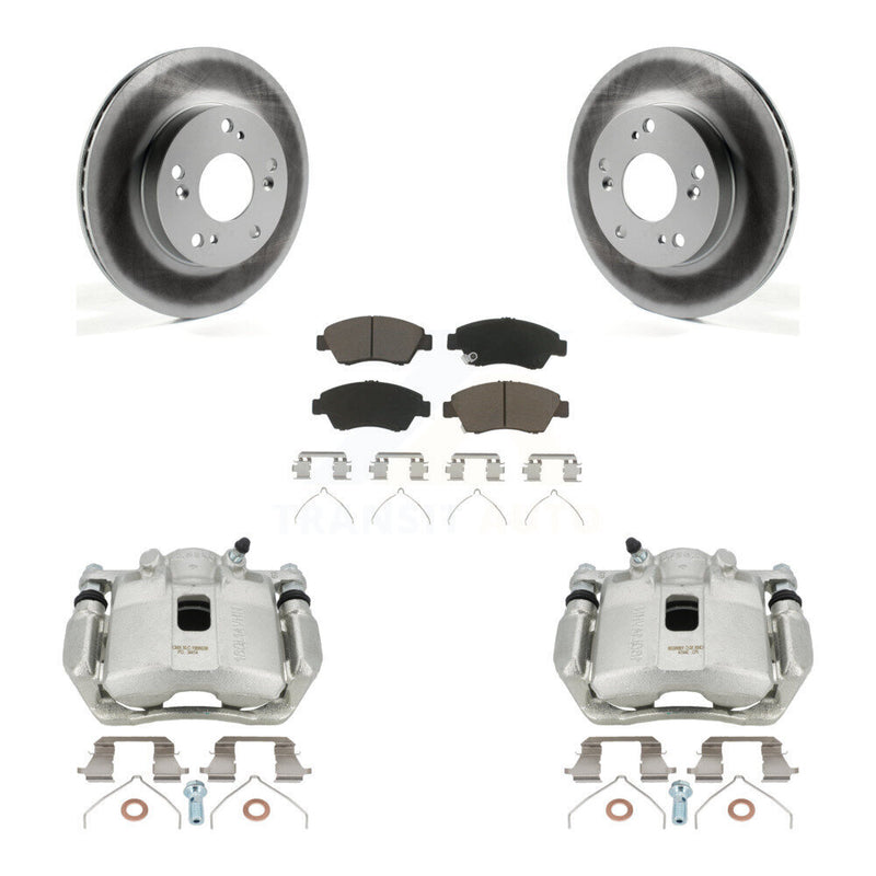 Transit Auto KCG-100667C Disc Brake Kit for 2012-2015 Acura ILX, Honda Civic - Front product image