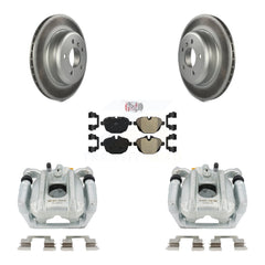Transit Auto KCG-100667N Disc Brake Kit for 2011-2016 BMW 535d, BMW 535i, BMW 528i xDrive & more - Rear product image