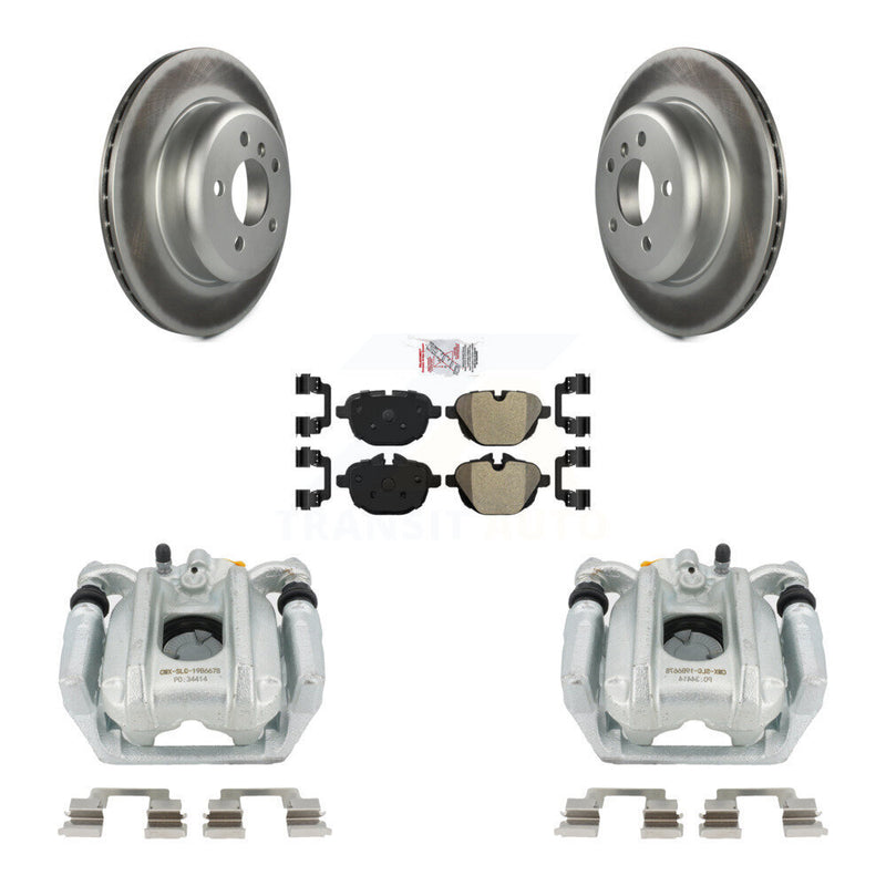 Transit Auto KCG-100667N Disc Brake Kit for 2011-2016 BMW 535d, BMW 535i, BMW 528i xDrive & more - Rear product image