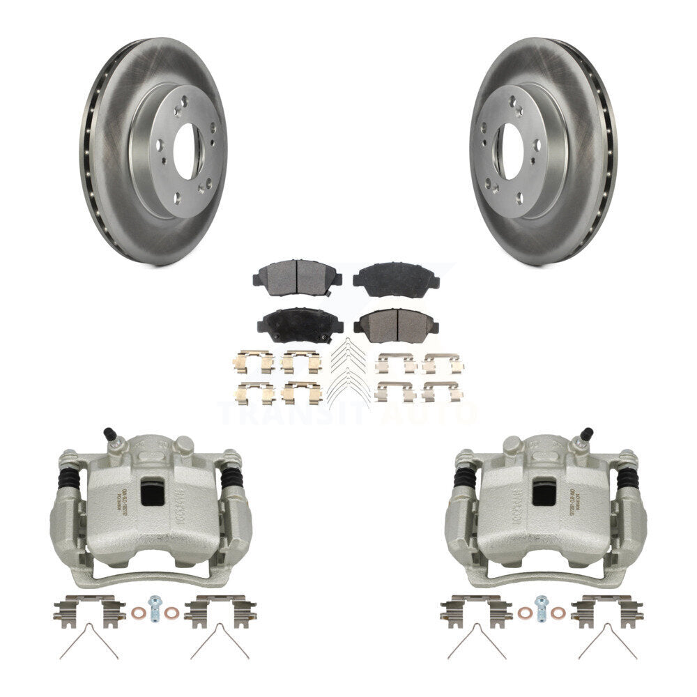 Transit Auto KCG-100667P Disc Brake Kit for 2002-2006 Honda Civic, Acura RSX - Front product image