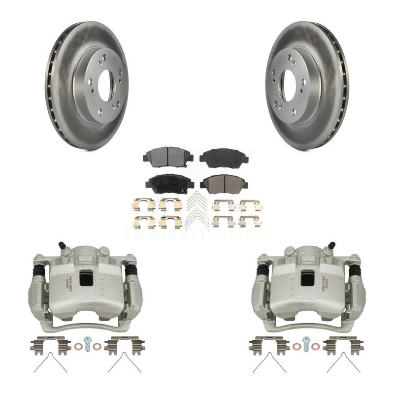 Transit Auto KCG-100667P Disc Brake Kit for 2002-2006 Honda Civic, Acura RSX - Front product image