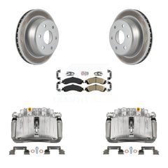 Transit Auto KCG-100668N Disc Brake Kit for 2000-2006 Chevrolet Silverado 1500, Cadillac Escalade, Cadillac Escalade ESV & more - Rear product image