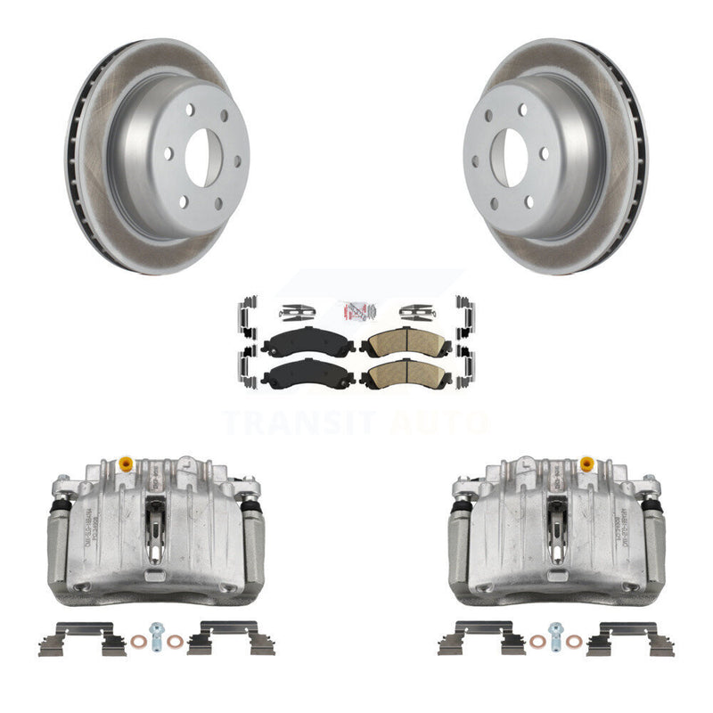 Transit Auto KCG-100668N Disc Brake Kit for 2000-2006 Chevrolet Silverado 1500, Cadillac Escalade, Cadillac Escalade ESV & more - Rear product image