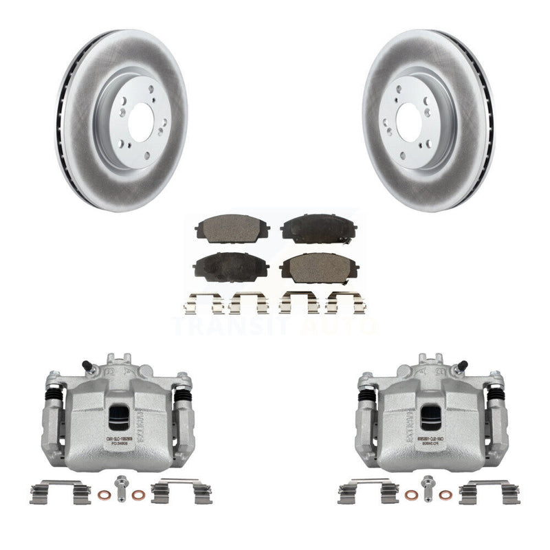Transit Auto KCG-100668P Disc Brake Kit for 2002-2006 Acura RSX - Front product image