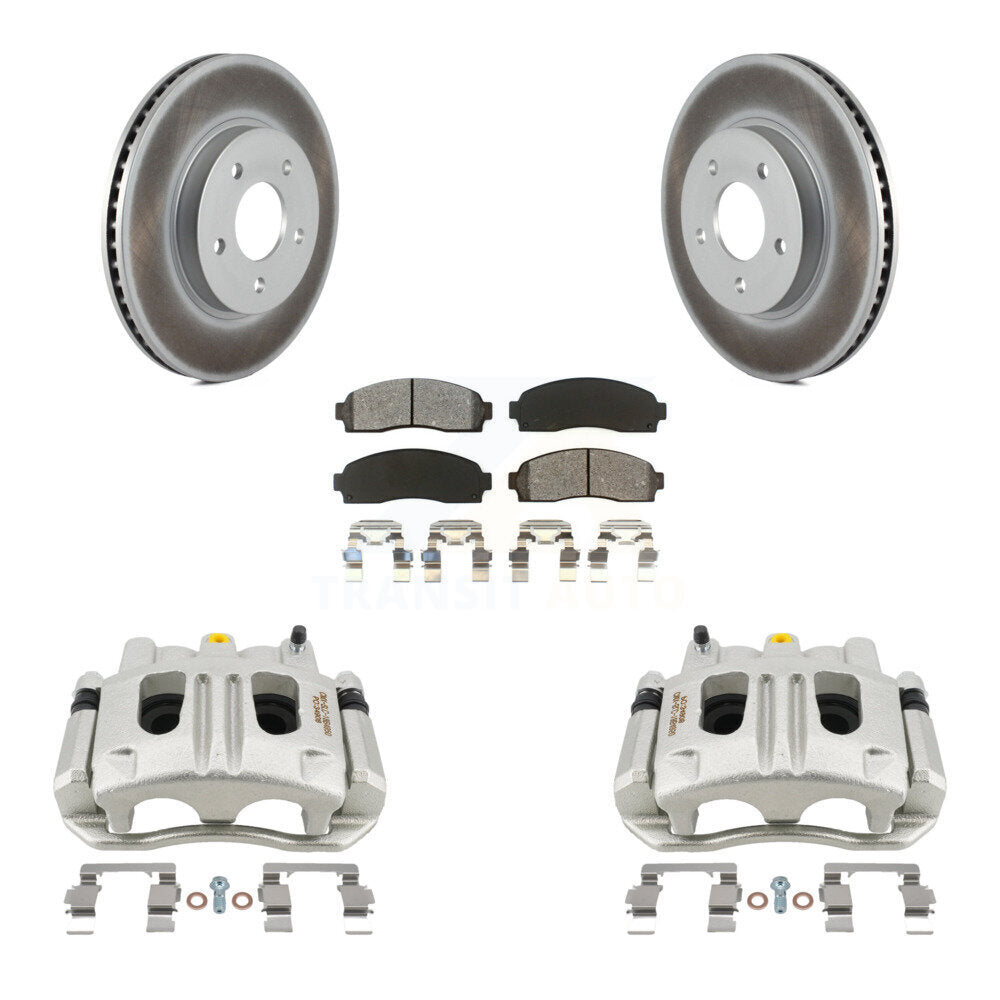 Transit Auto KCG-100668S Disc Brake Kit for 2004-2007 Chevrolet Equinox, Pontiac Torrent, Saturn Vue - Front product image