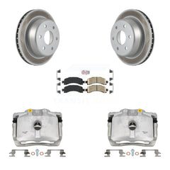 Transit Auto KCG-100669N Disc Brake Kit for 2002-2014 Cadillac Escalade, Chevrolet Avalanche 1500, Chevrolet Express 1500 & more - Rear product image