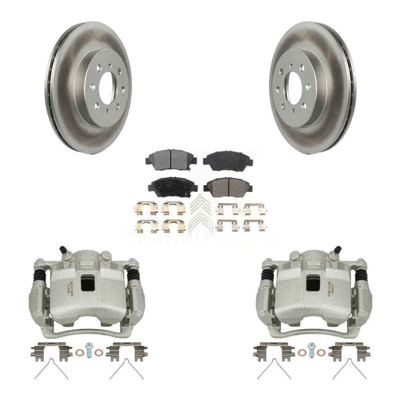Transit Auto KCG-100669P Disc Brake Kit for 2003-2005 Honda Civic - Front product image