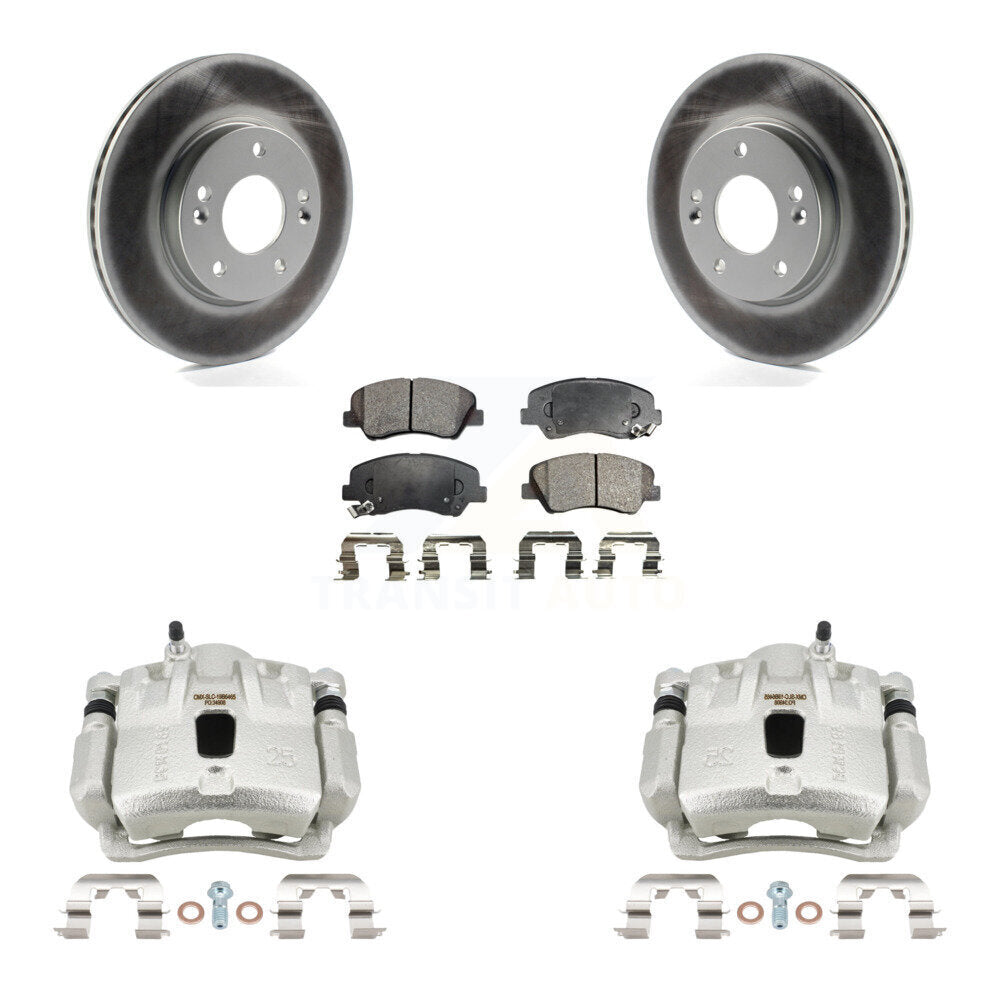 Transit Auto KCG-100669T Disc Brake Kit for 2011-2012 Hyundai Elantra - Front product image