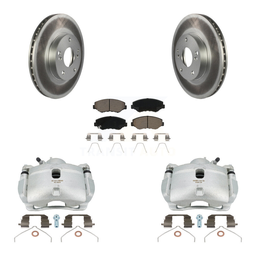 Transit Auto KCG-100670C Disc Brake Kit for 2003-2011 Honda Element - Front product image