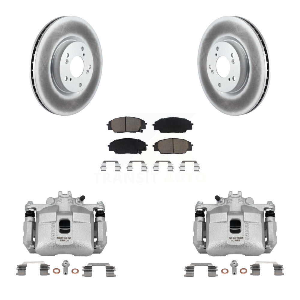 Transit Auto KCG-100671C Disc Brake Kit for 2006-2011 Honda Civic - Front product image