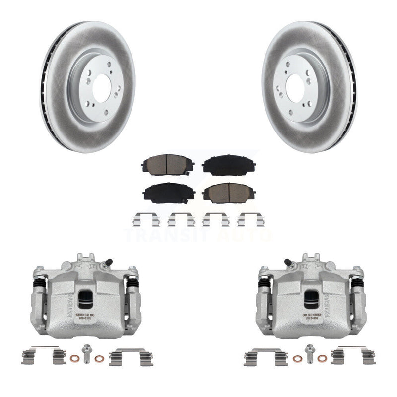 Transit Auto KCG-100671C Disc Brake Kit for 2006-2011 Honda Civic - Front product image