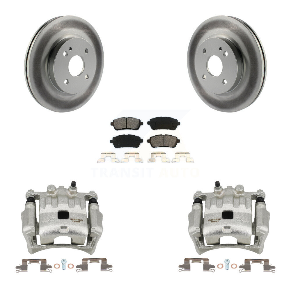 Transit Auto KCG-100671S Disc Brake Kit for 2011-2014 Mazda 2 - Front product image