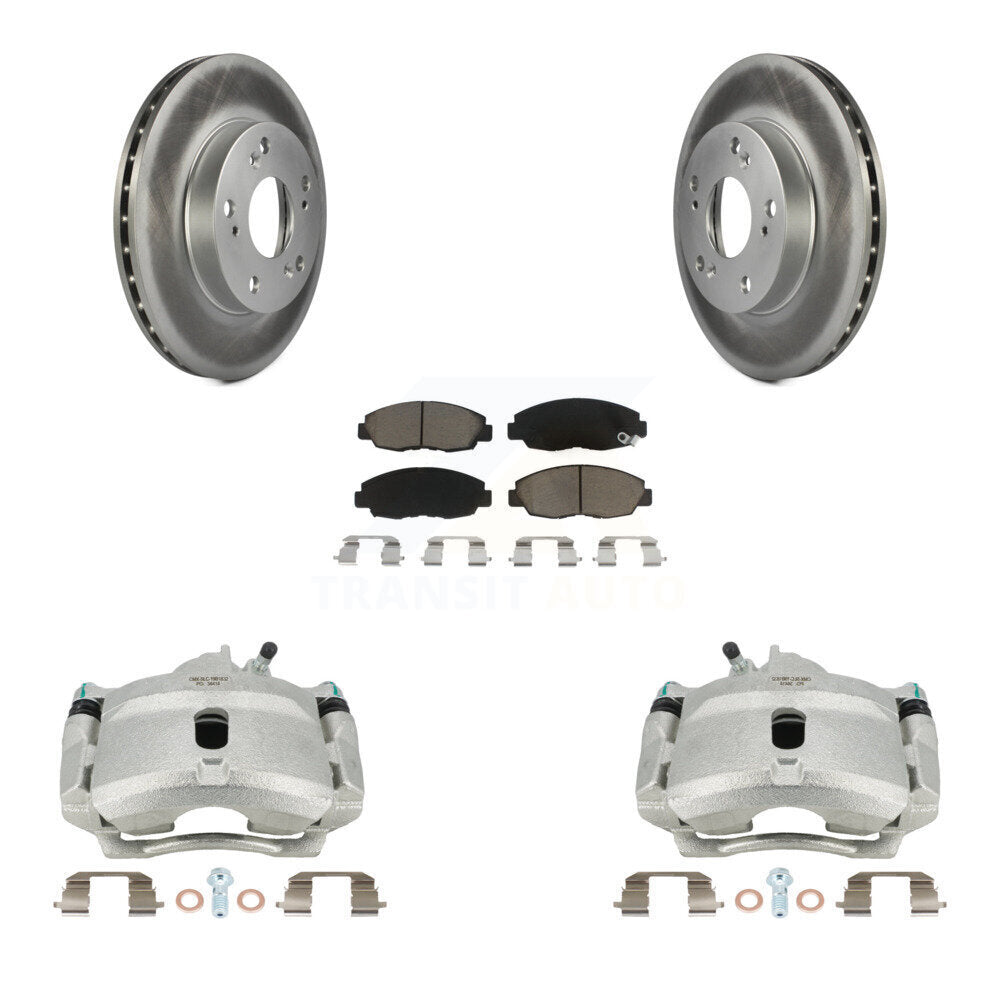 Transit Auto KCG-100672C Disc Brake Kit for 2006-2011 Honda Civic - Front product image