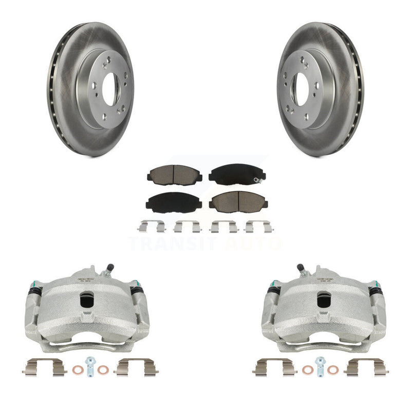 Transit Auto KCG-100672C Disc Brake Kit for 2006-2011 Honda Civic - Front product image
