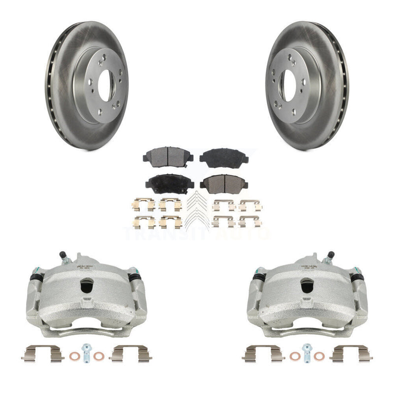 Transit Auto KCG-100672P Disc Brake Kit for 2004-2005 Honda Civic - Front product image