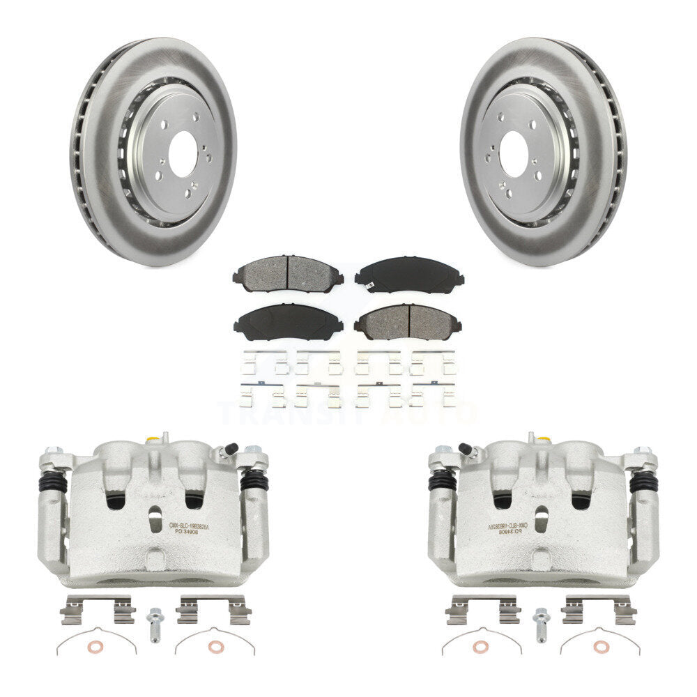 Transit Auto KCG-100672S Disc Brake Kit for 2014-2016 Acura MDX - Front product image