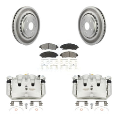 Transit Auto KCG-100672S Disc Brake Kit for 2014-2016 Acura MDX - Front product image