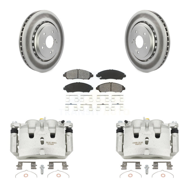 Transit Auto KCG-100672S Disc Brake Kit for 2014-2016 Acura MDX - Front product image