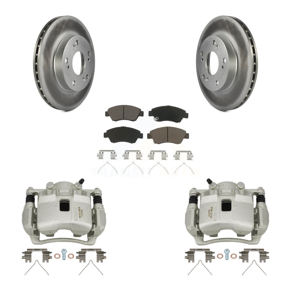 Transit Auto KCG-100673C Disc Brake Kit for 2006-2011 Honda Civic - Front product image
