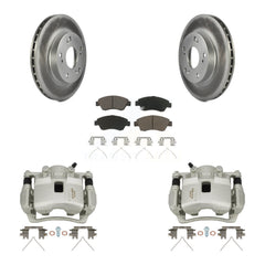 Transit Auto KCG-100673C Disc Brake Kit for 2006-2011 Honda Civic - Front product image