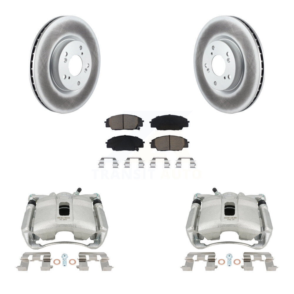 Transit Auto KCG-100674C Disc Brake Kit for 2007-2010 Acura CSX - Front product image