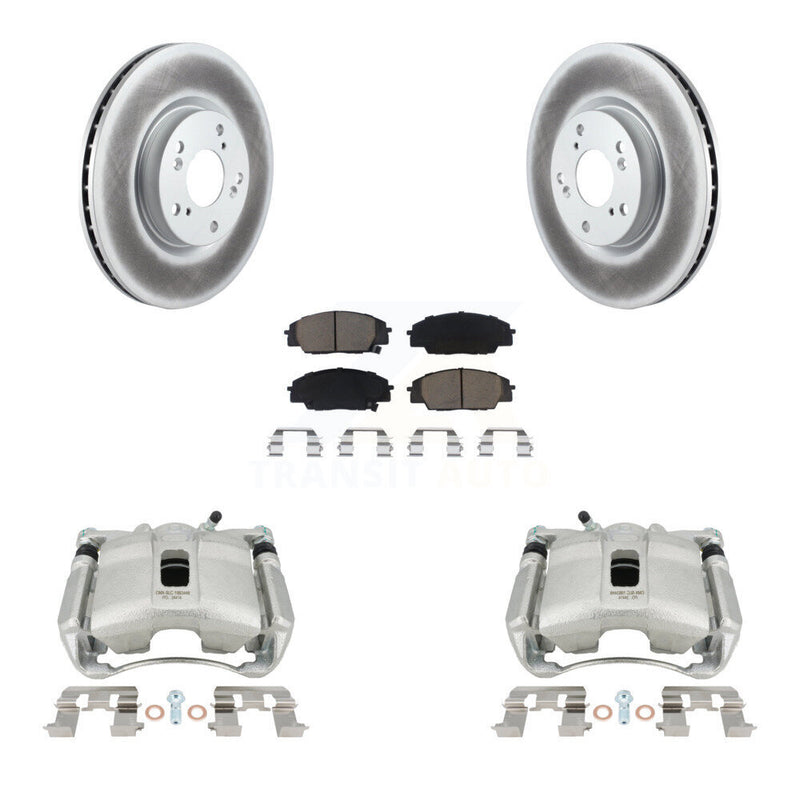 Transit Auto KCG-100674C Disc Brake Kit for 2007-2010 Acura CSX - Front product image