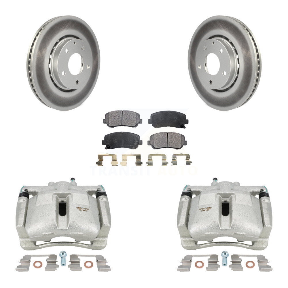 Transit Auto KCG-100674P Disc Brake Kit for 2016-2022 Mazda CX-5 - Front product image