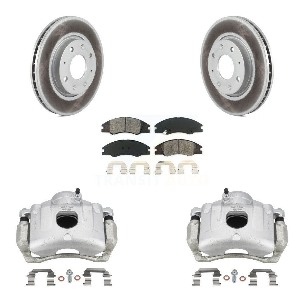 Transit Auto KCG-100674S Disc Brake Kit for 2004-2009 Kia Spectra, Kia Spectra5 - Front product image