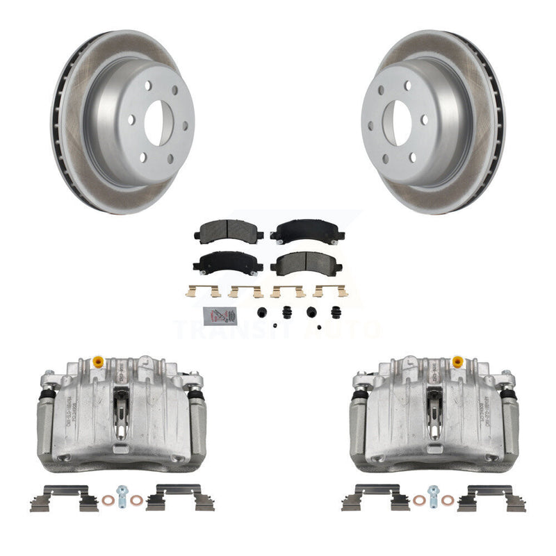 Transit Auto KCG-100675N Disc Brake Kit for 2002 Chevrolet Tahoe, GMC Yukon, GMC Yukon XL 1500 - Rear product image