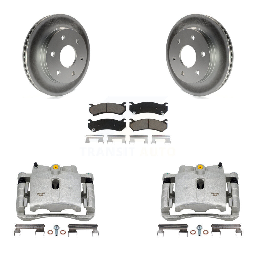 Transit Auto KCG-100676C Disc Brake Kit for 1999-2008 Chevrolet Silverado 1500 Classic, GMC Sierra 1500 Classic, Chevrolet Silverado 1500 & more - Front product image