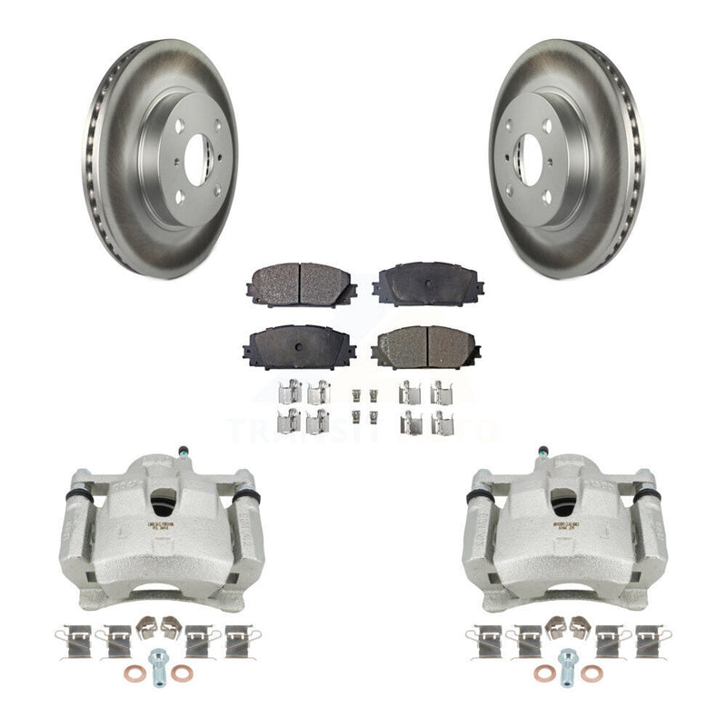 Transit Auto KCG-100676P Disc Brake Kit for 2006-2018 Toyota Yaris - Front product image