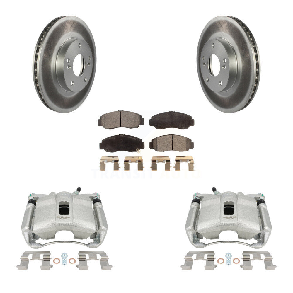 Transit Auto KCG-100676T Disc Brake Kit for 2006-2011 Acura CSX, Honda Civic - Front product image