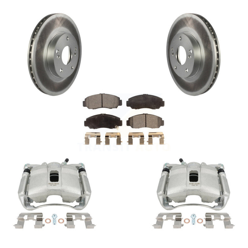 Transit Auto KCG-100676T Disc Brake Kit for 2006-2011 Acura CSX, Honda Civic - Front product image