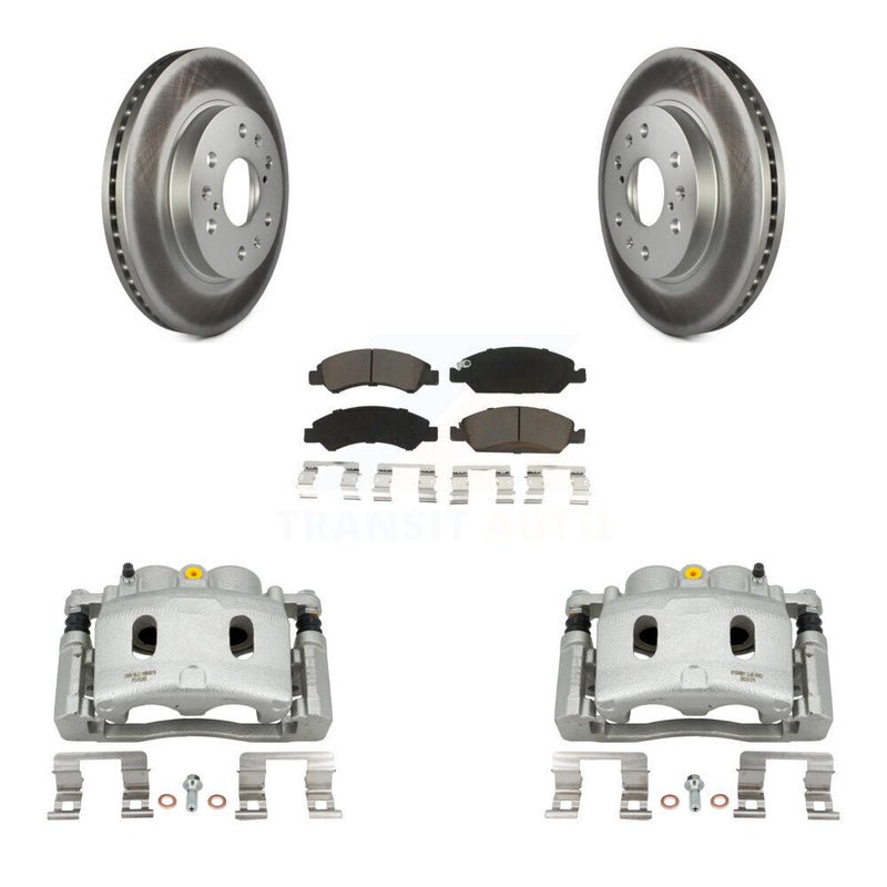 Transit Auto KCG-100677C Disc Brake Kit for 2005-2008 Cadillac Escalade, Cadillac Escalade ESV, Cadillac Escalade EXT & more - Front product image