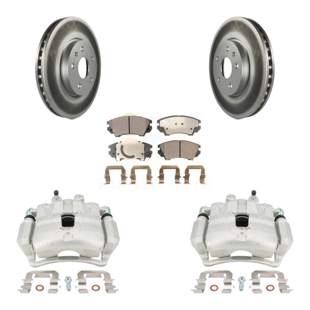 Transit Auto KCG-100677P Disc Brake Kit for 2010-2015 Chevrolet Camaro - Front product image