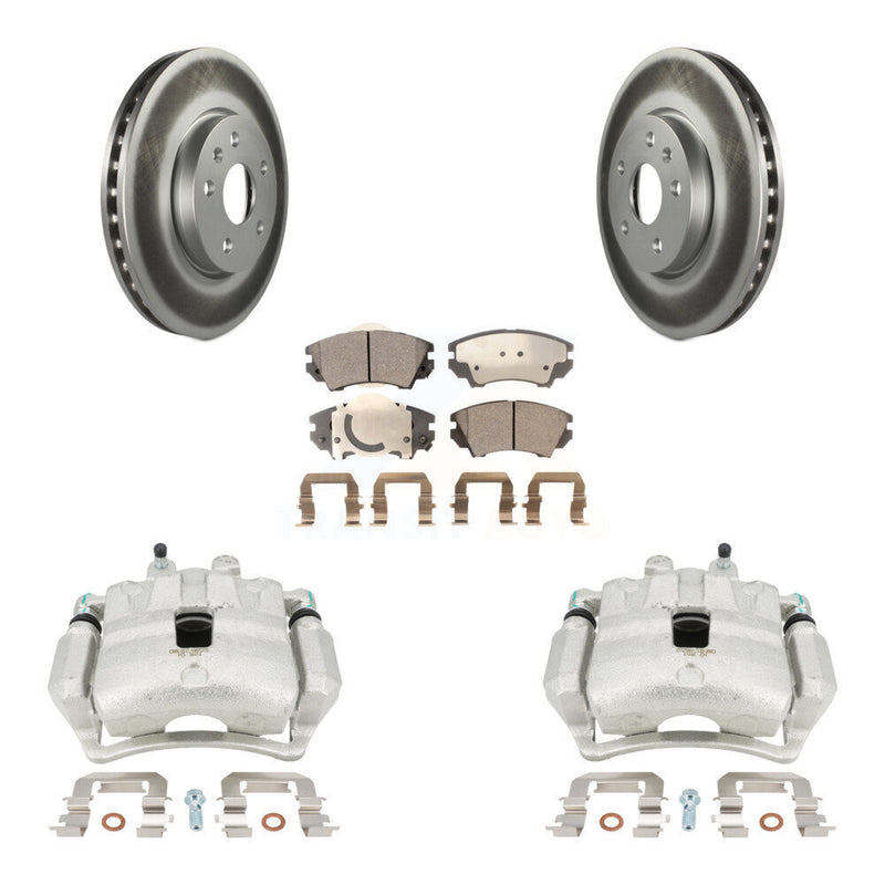 Transit Auto KCG-100677P Disc Brake Kit for 2010-2015 Chevrolet Camaro - Front product image