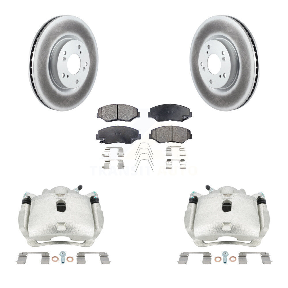 Transit Auto KCG-100677T Disc Brake Kit for 2012-2015 Acura ILX, Honda Civic - Front product image